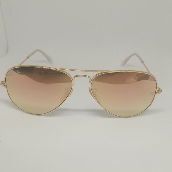 Ray-Ban Other - Ray-Ban Gold and Pink Men's Aviator Sunglasses